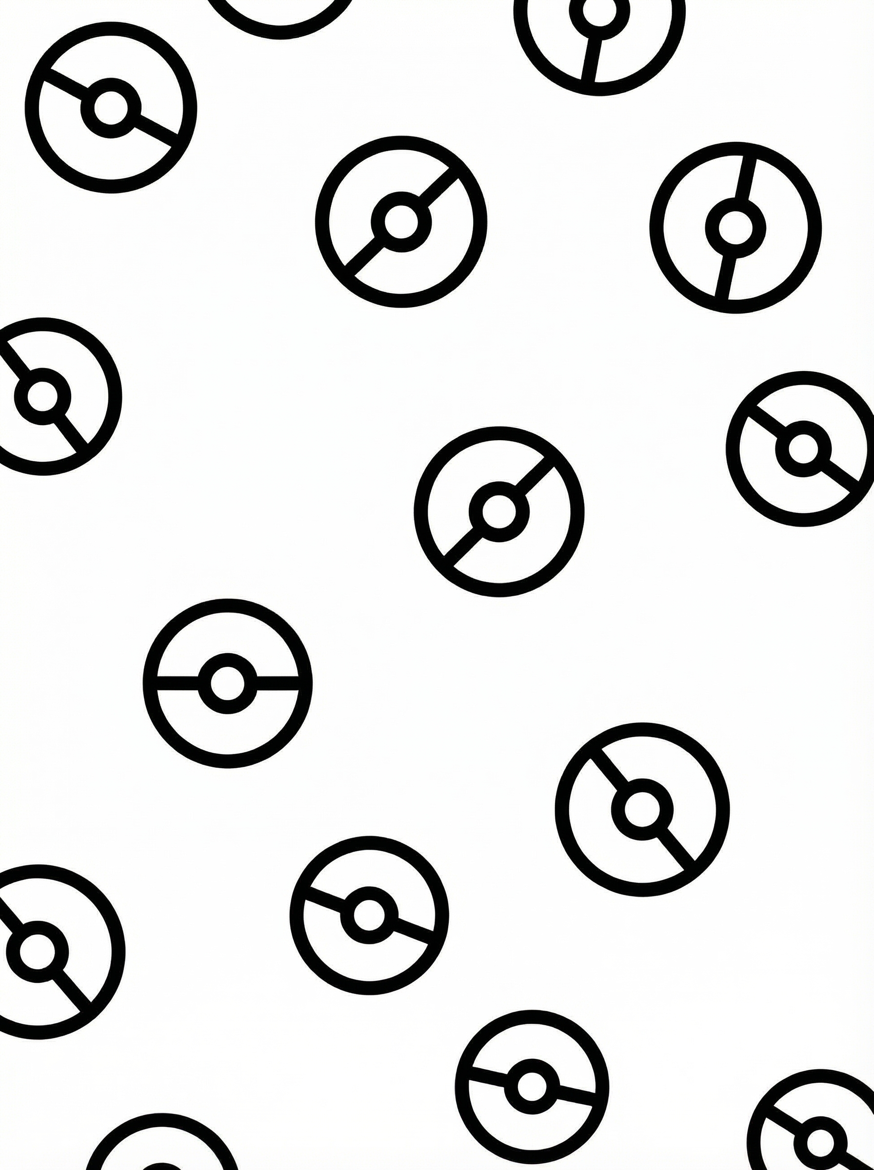 Free Pokéball Printable Colouring Page | Pokémon